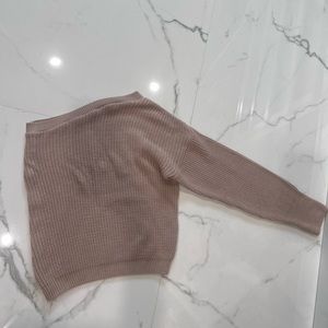 Nay Gal asymmetrical knit sweater